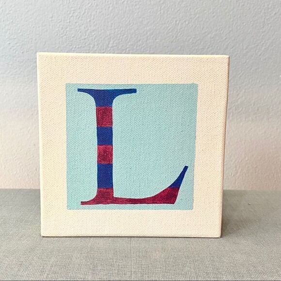 L Monogram Wall Art - Picture 4 of 9